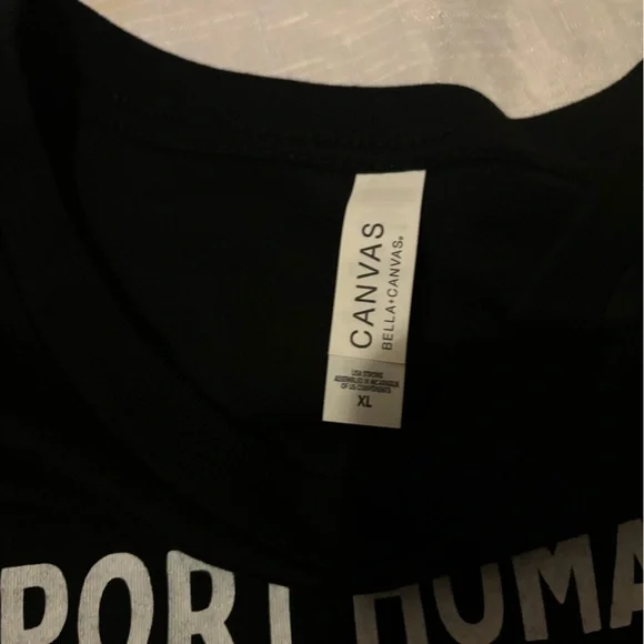 NEW! Free Palestine T Shirt AND Two Palestinian Flag Pins Black XL - Picture 4 of 6